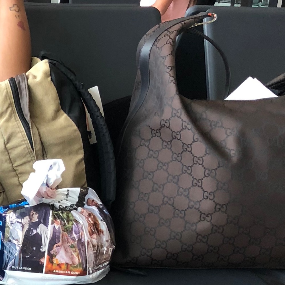 🟤SOLD ⚫️Gucci travel bag - Picture 1 of 8